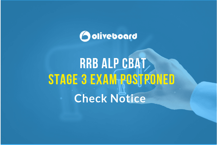 RRB ALP Stage 3 CBAT exam postponed