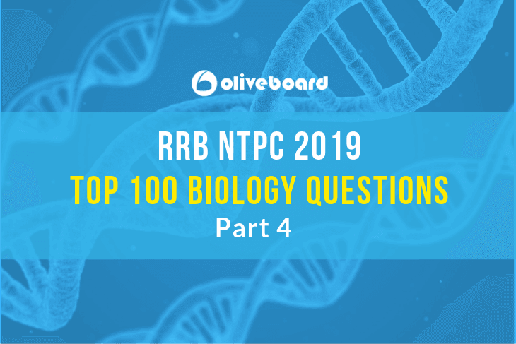 RRB NTPC Biology Questions 4