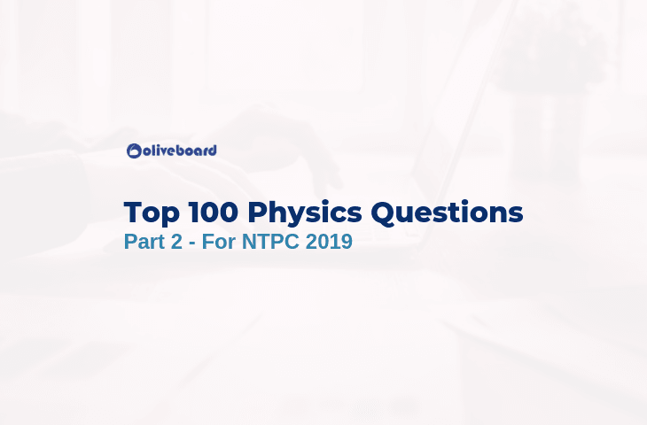 RRB NTPC Physics Questions 2