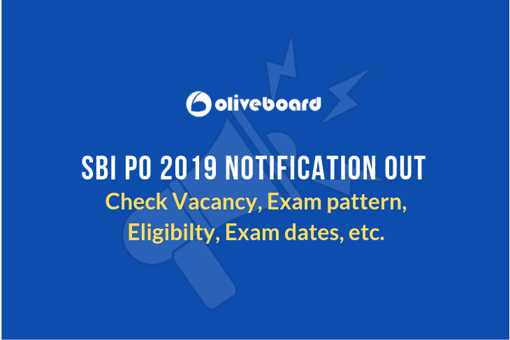 SBI PO 2019 Job Notification