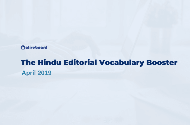 Vocabulary Booster April 2019