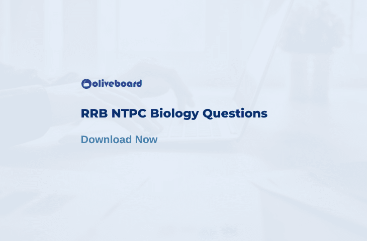RRB NTPC Biology Questions