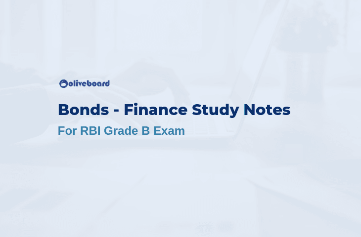 Bonds - RBI Grade B Study Notes