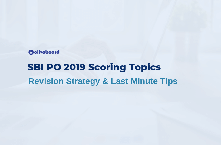 SBI PO 2019 Scoring Topics