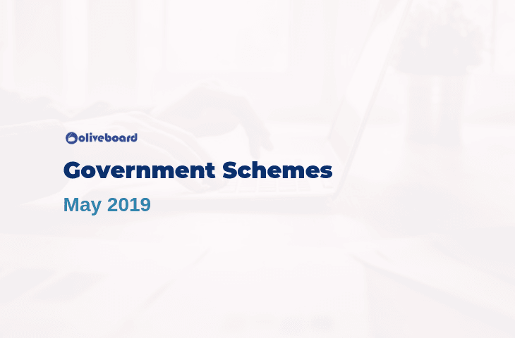 Government Schemes May 2019