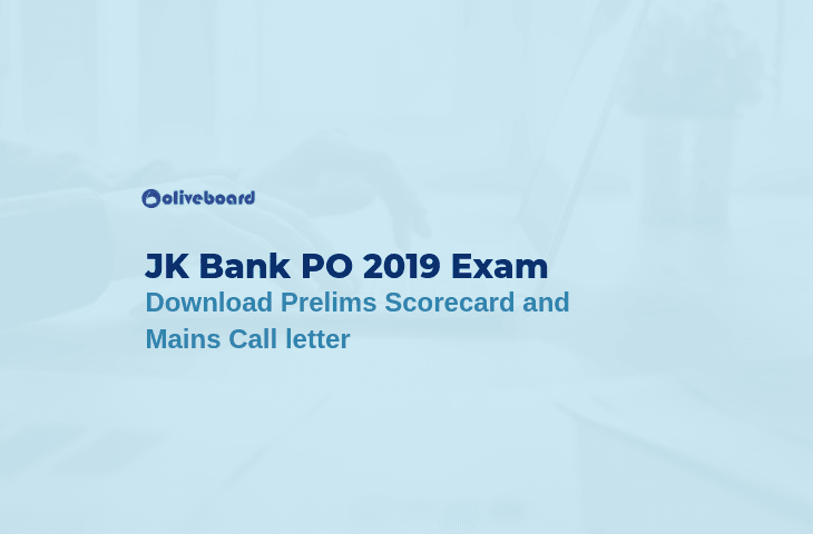 JK Bank PO Prelims Scorecard and call letter