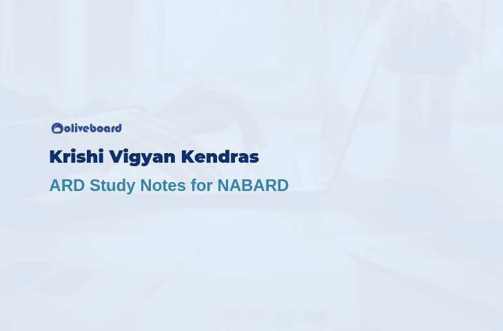 Krishi Vigyaan Kendras - NABARD Agriculture Notes