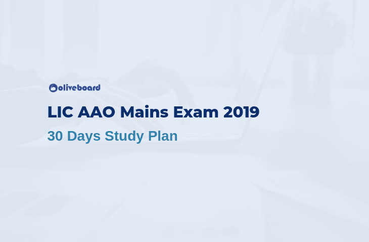 LIC AAO Study Plan 2019
