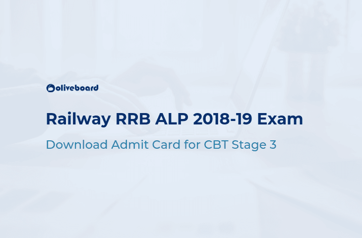 RRB ALP CBT 3 Admit Card
