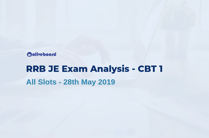 RRB JE Exam Analysis cbt 1