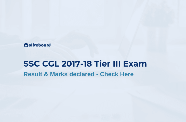 SSC CGL 2017 Result and Marks
