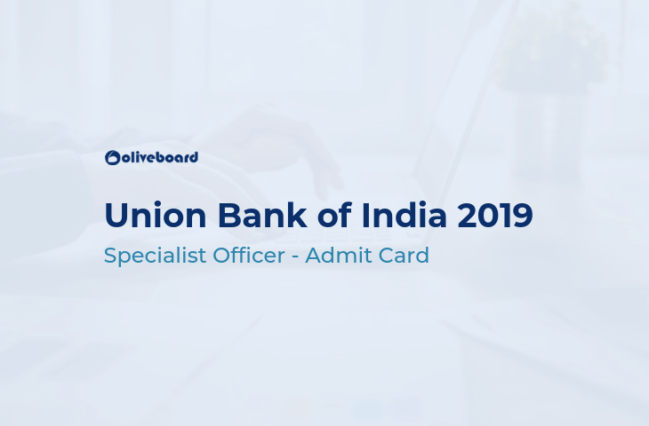 Union Bank Admit Card 2019 Download