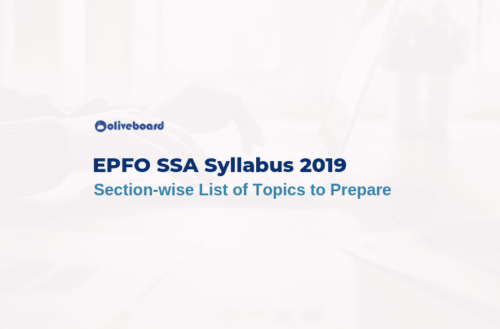 EPFO SSA Syllabus