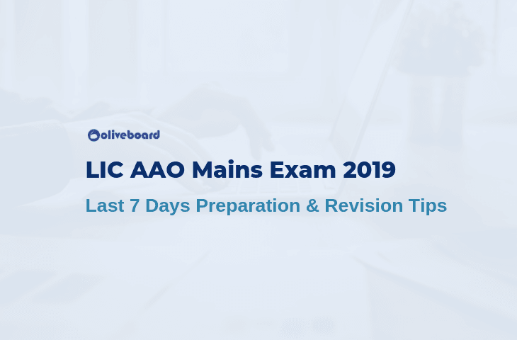 LIC AAO Mains Last 7 Days Study Plan