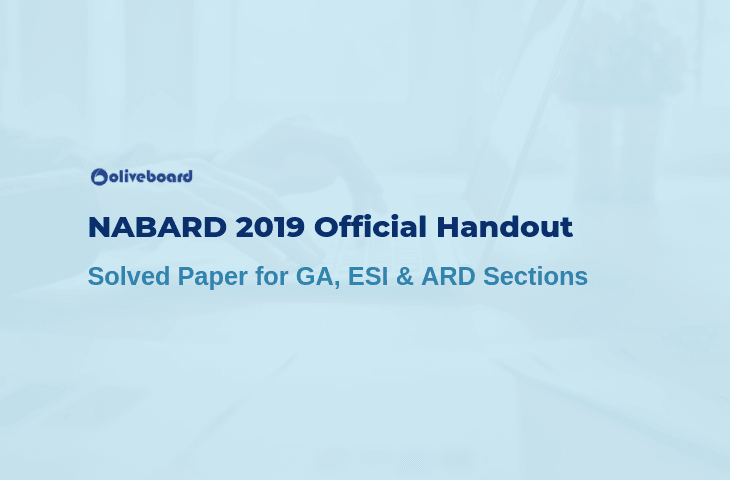 NABARD 2019 Official handout