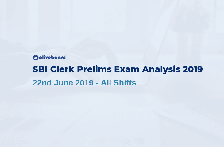 SBI Clerk Prelims Exam Analysis 2019