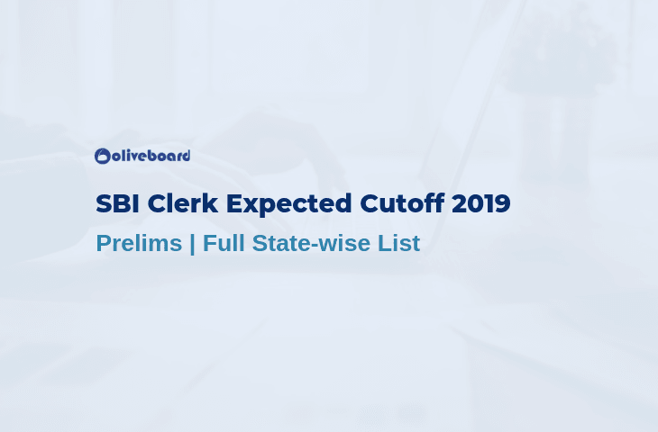 SBI Clerk Expected Cutoff 2019
