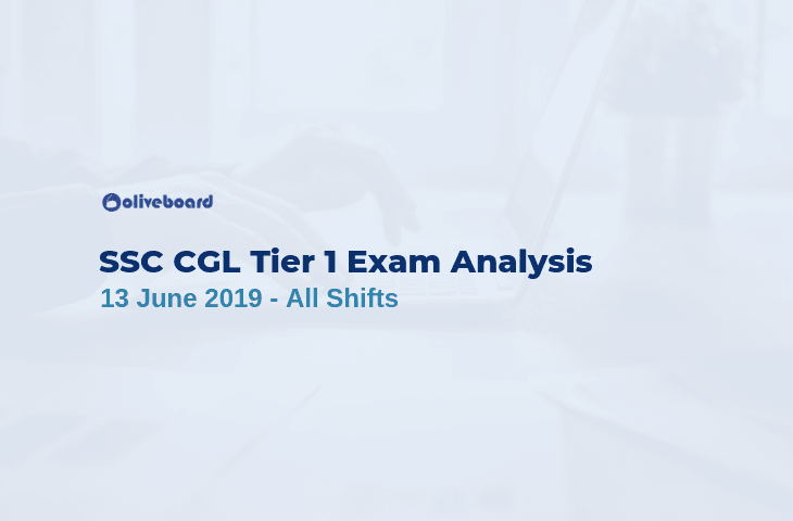 SSC CGL 2019 Tier 1 Exam Analysis 13 june