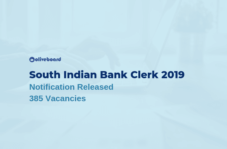 South Indian Bank Clerk Recruitment 2019