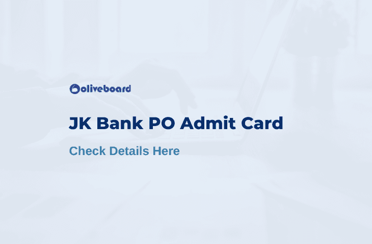 JK Bank Admit Card