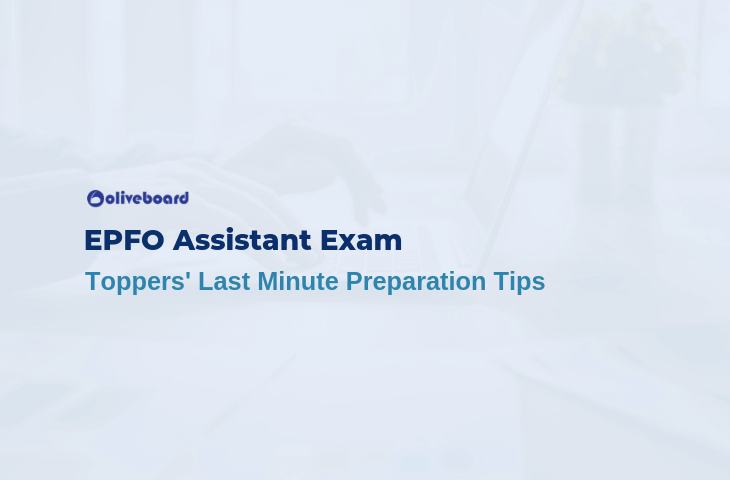 EPFO Assistant Exam Last Minute Tips