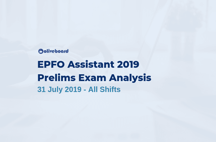 EPFO Assistant Exam Analysis 2019