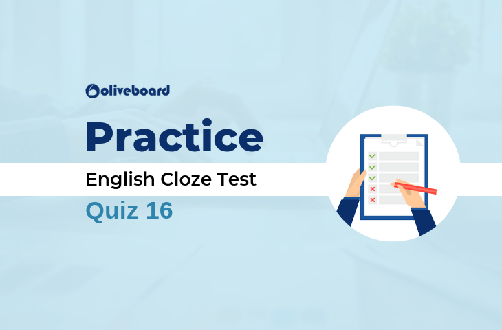 EPFO Assistant English Cloze Test 16