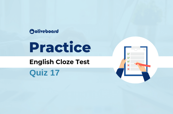 English Cloze Test 17