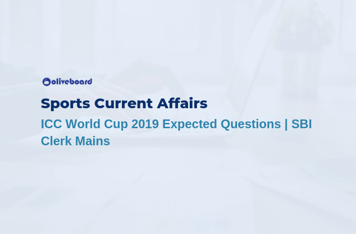 World Cup 2019 Current Affairs