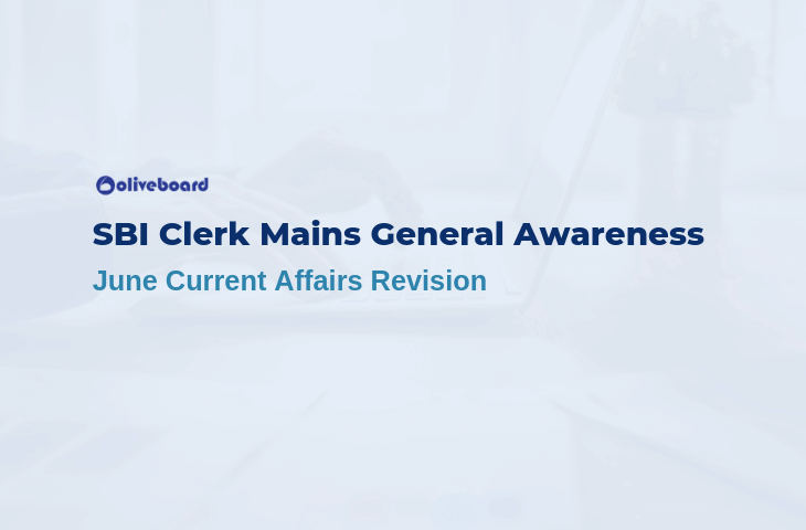 SBI Clerk Mains General Awareness