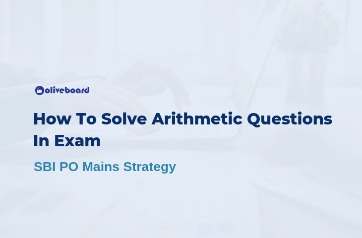 How To Solve Arithmetic Questions