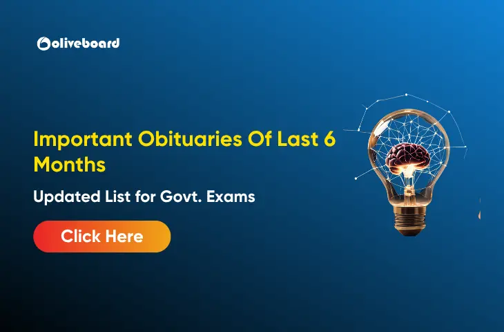 Important Obituaries of Last 6 Months