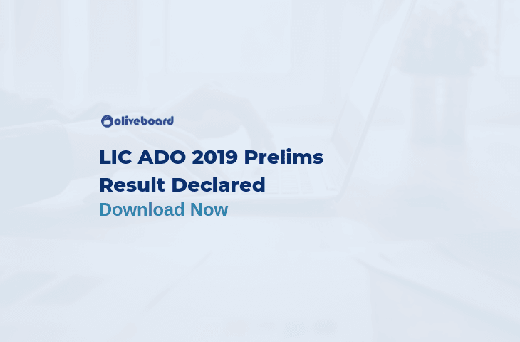 LIC ADO Prelims Result 2019