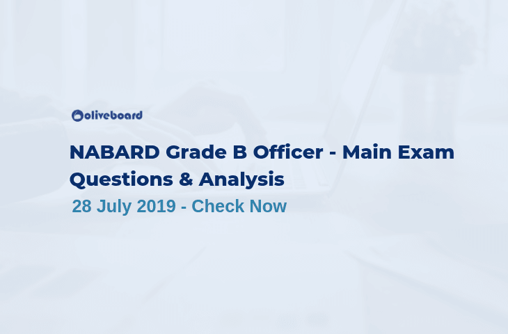 NABARD Grade B Officer Mains Questions 2019