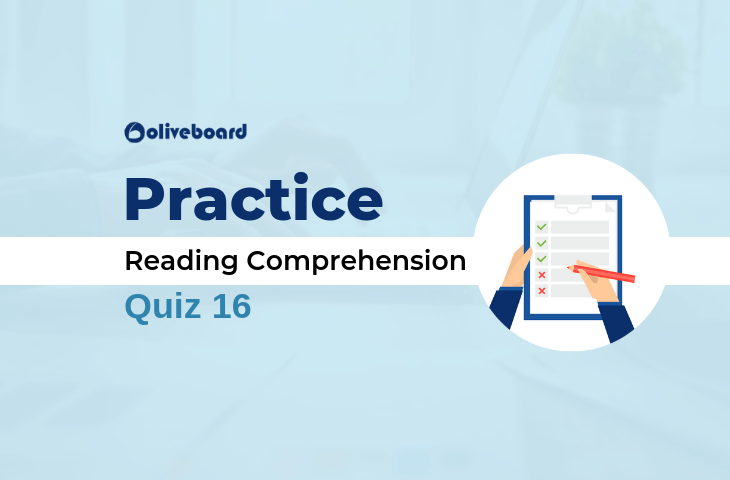 Reading Comprehension Quiz 16