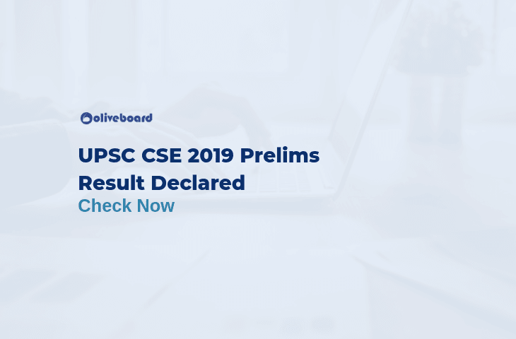 UPSC CSE Prelims Result 2019