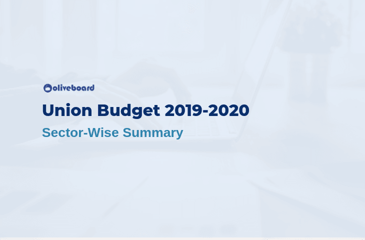 Union Budget 2019 Summary