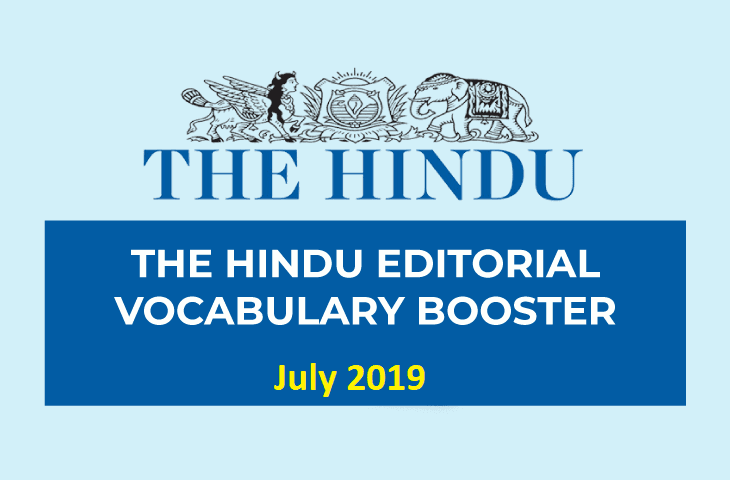 Vocabulary Booster July 2019