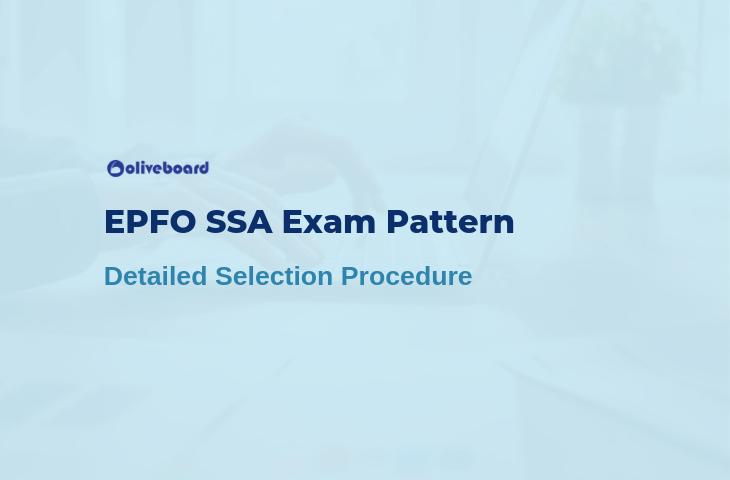 epfo ssa exam pattern 2019