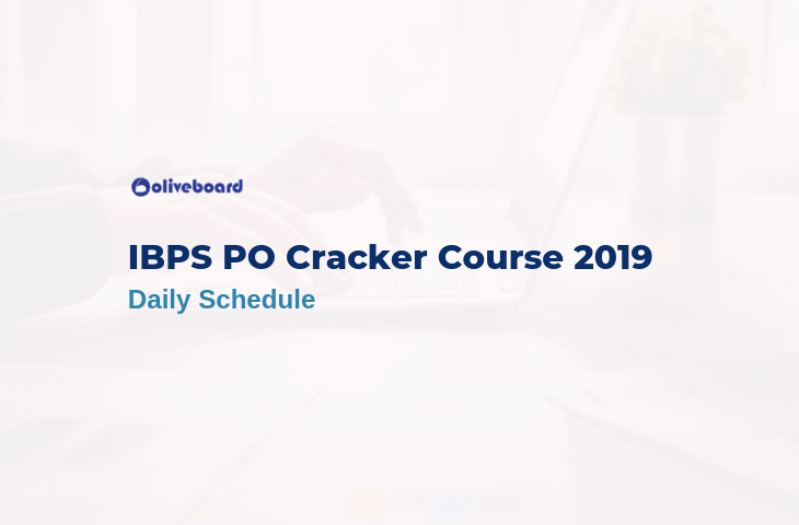 IBPS PO Daily Timetable