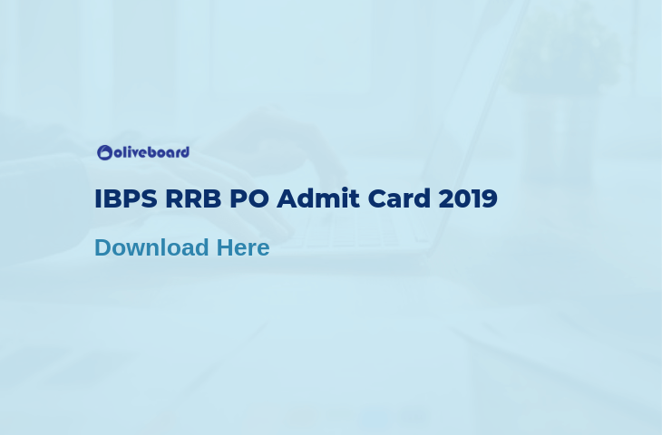 ibps rrb po admit card 2019