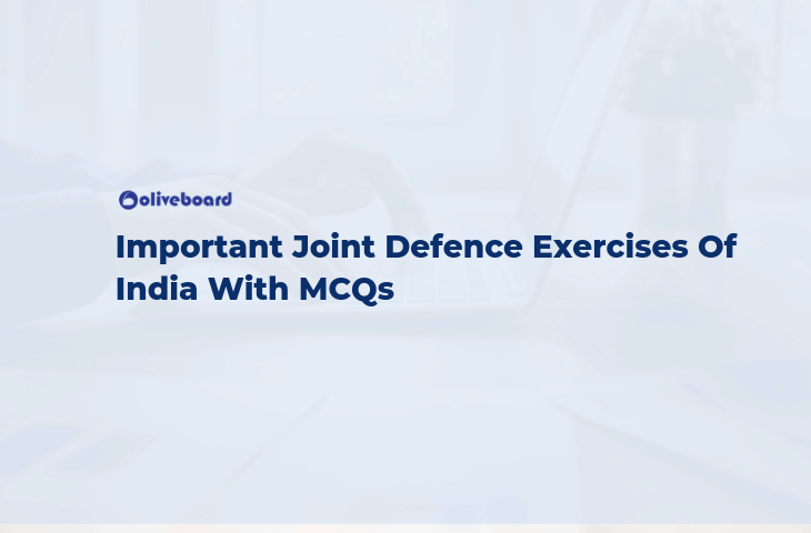 Important Joint Defence Exercises Of India