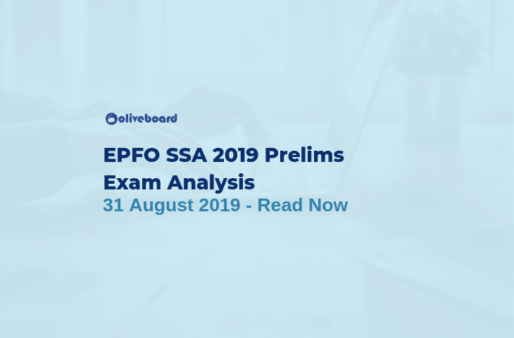 EPFO SSA Prelims Exam Analysis