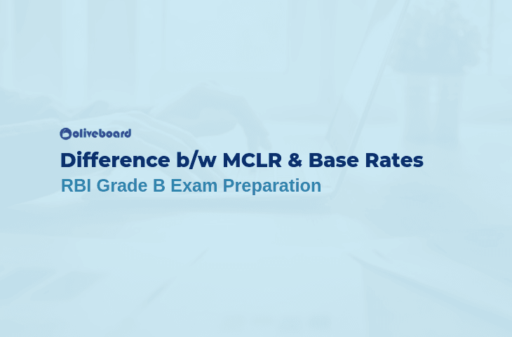 Difference between MCLR and Base Rates