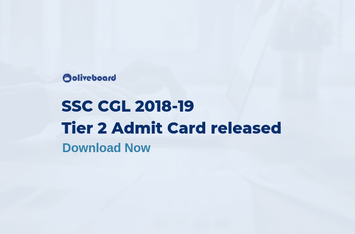 SSC CGL Tier 2 Admit Card 2018