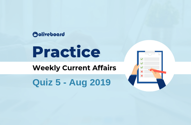 Weekly current affairs Quiz 5