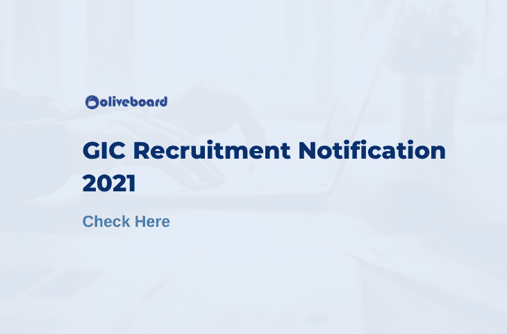 GIC Recruitment Notification