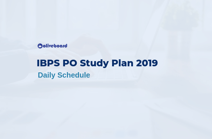 ibps po study plan 2019