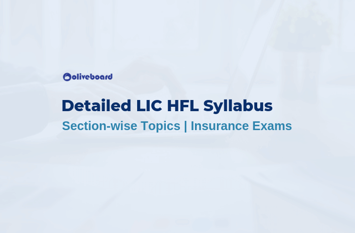 Detailed LIC HFL Syllabus