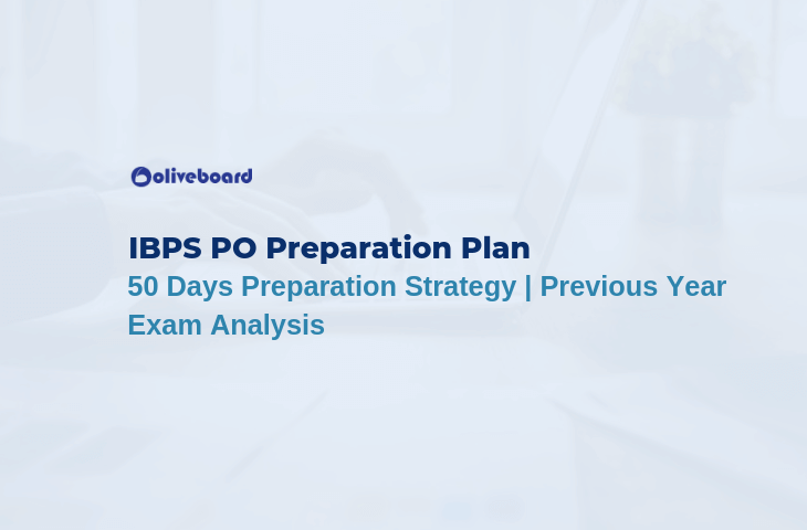 IBPS PO Preparation Plan